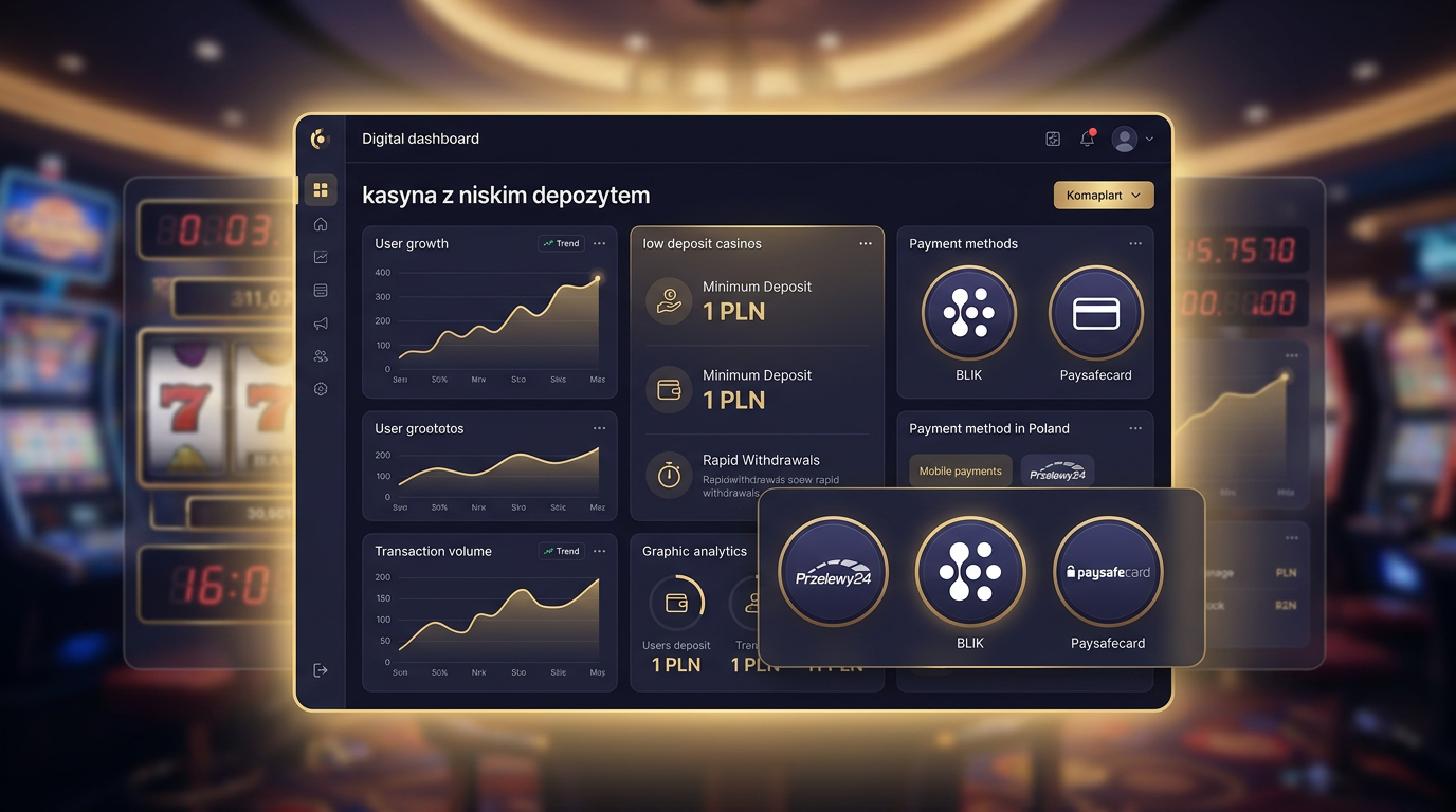Zestawienie najlepszych kasyn z niskim depozytem w Polsce 2026